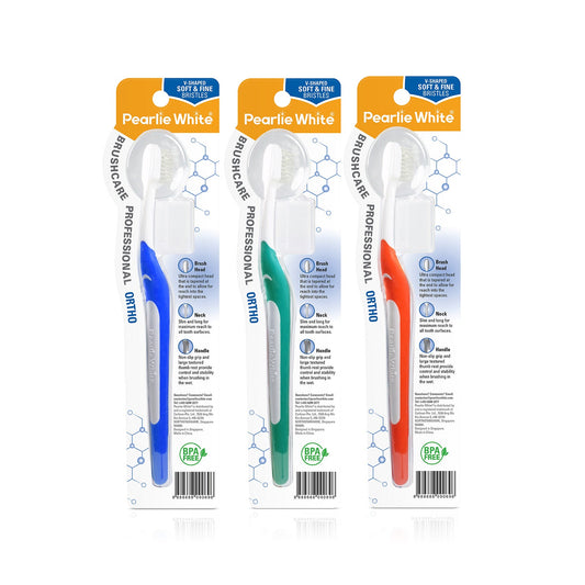 Professional Ortho Soft Toothbrush Triple Pack