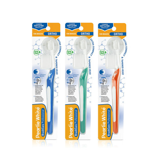 Professional Ortho Soft Toothbrush Triple Pack